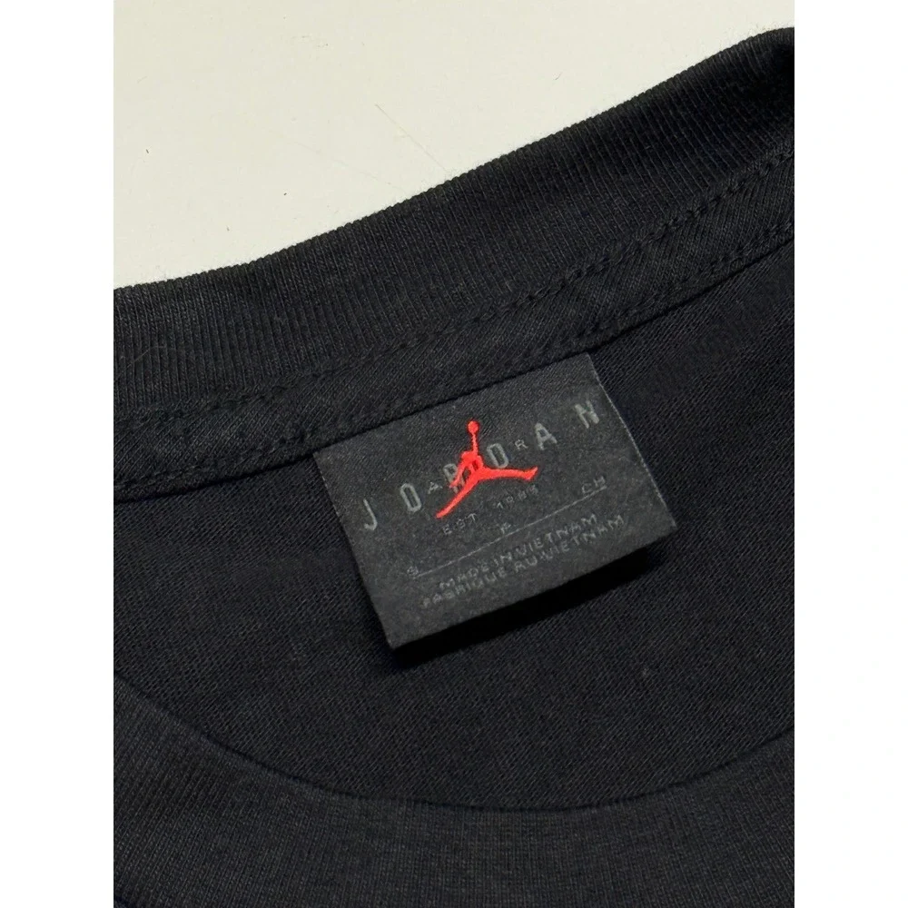 Jordan x Naruto Zion Williamson Long Sleeve Shirt Black DQ6024-010‎ Mens Medium